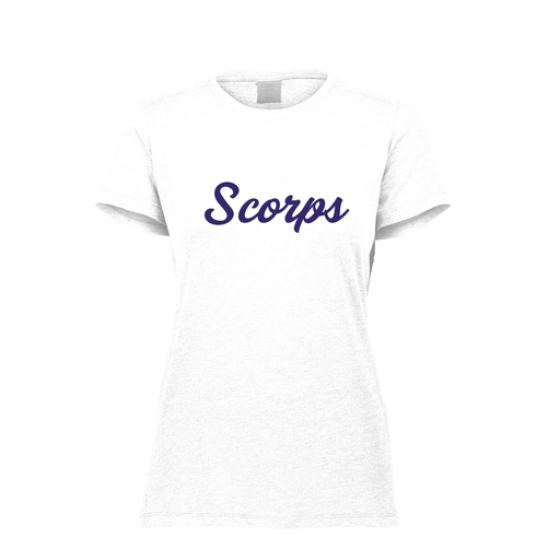 [FTSCUBWH-FAXS-LOGO3] Decker Women's Tri-Blend T-Shirt - Short Sleeve (Female Adult XS, White, Logo 3)